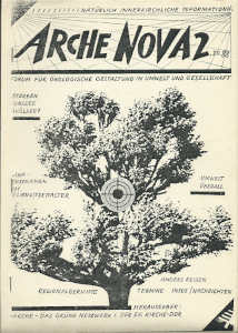 Titelblatt Arche Nova Nr. 2 1988
